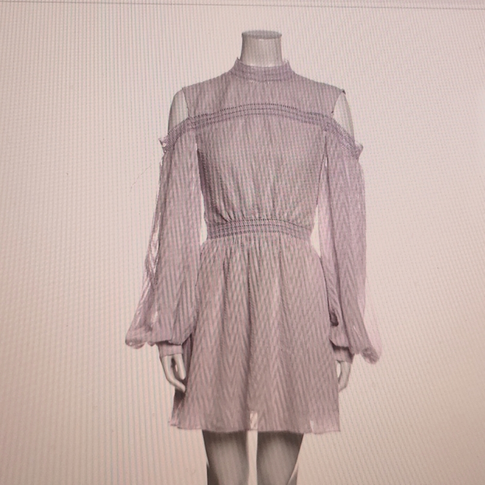 NWT ACLER Mock Neck Mini dress
